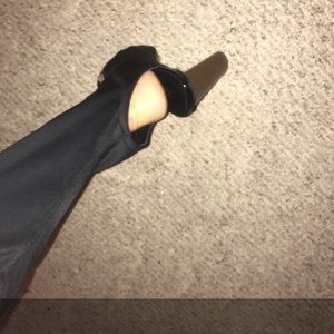 Black Long Thigh Boots